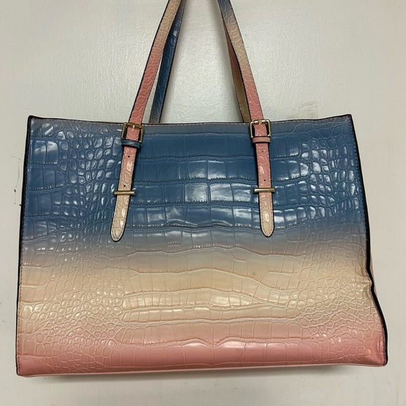 Elegant Ombre Tote/laptop Bag - Picture 2 of 14